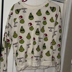Grinch Naughty or Nice Sweatshirt & Jogger Set